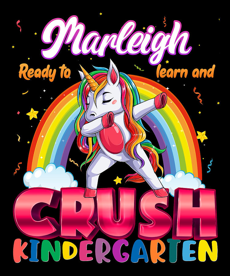 Marleigh Name Im Ready To Crush Kindergarten Digital Art By Active