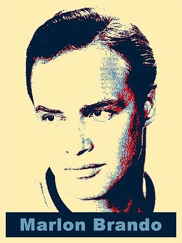 Marlon Brando - Actor Digital Art By Bob Smerecki - Pixels