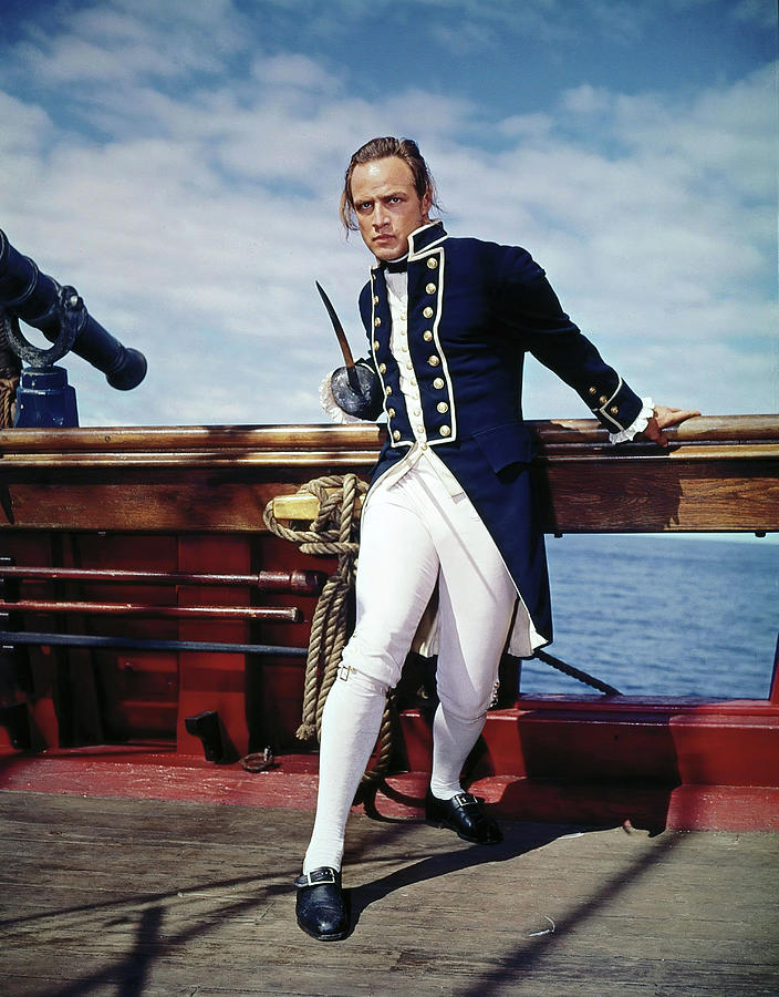 MARLON BRANDO in MUTINY ON THE BOUNTY -1962-, directed by LEWIS MILESTONE. Photograph by Album