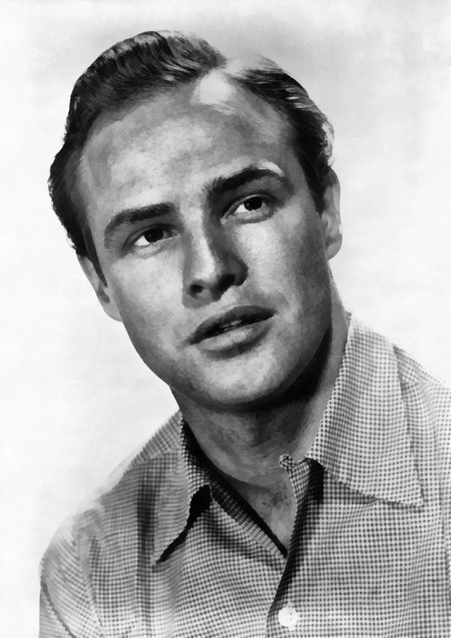 Marlon Brando Digital Art by Victor H Kram - Fine Art America