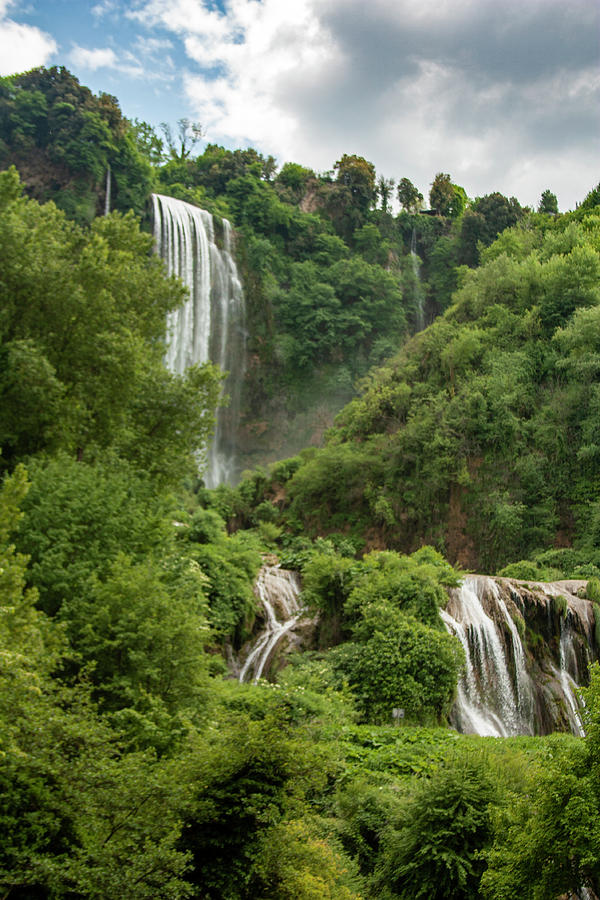 Marmore Waterfall The Highest In Europe Photograph by Cardaio Federico ...