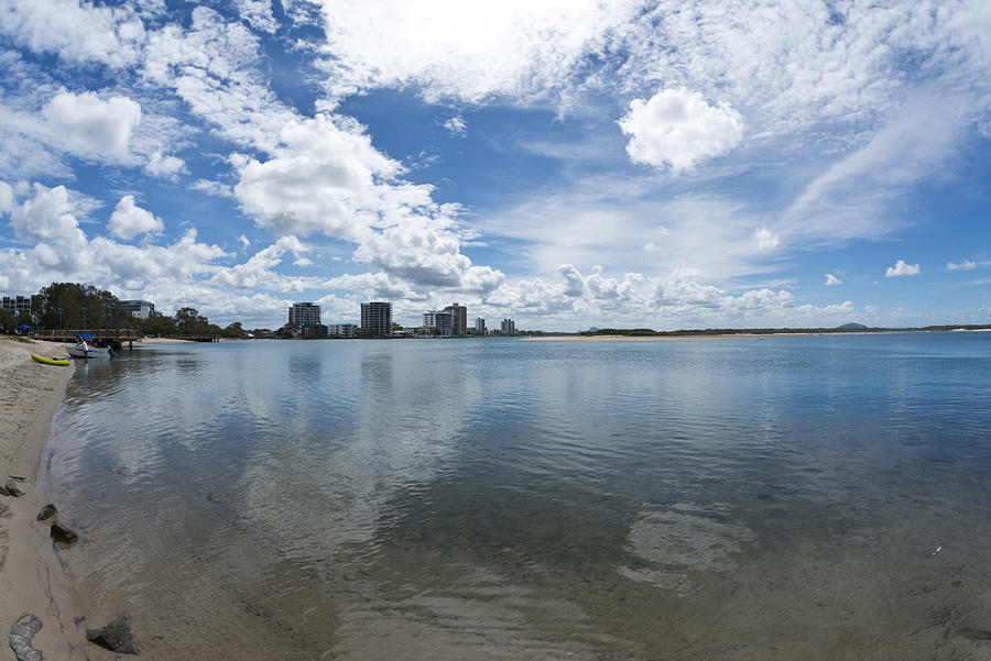 Maroochy River Scene Maroochydore Photograph by Istimages