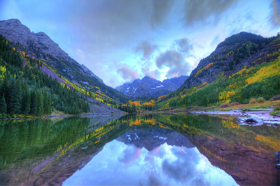 Maroon Bells, Colorado Photograph by Alex Nikitsin - Pixels