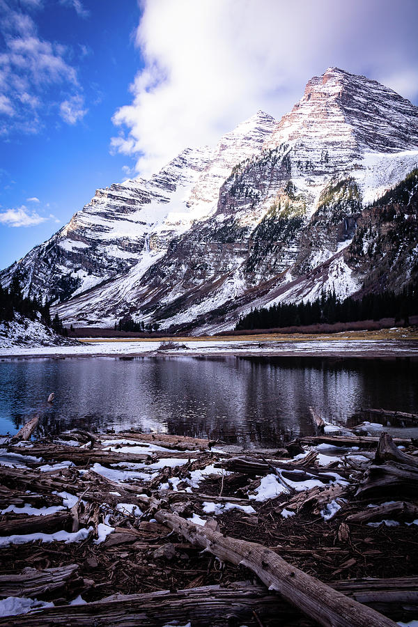 Maroon Bells Crater Photograph by Courtney Eggers