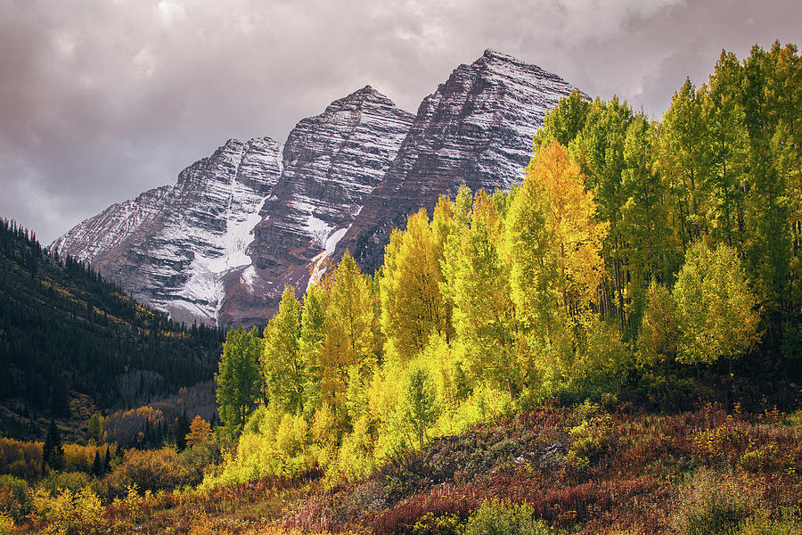 Maroon Bells Peak Photograph by Joseph Hawk - Fine Art America