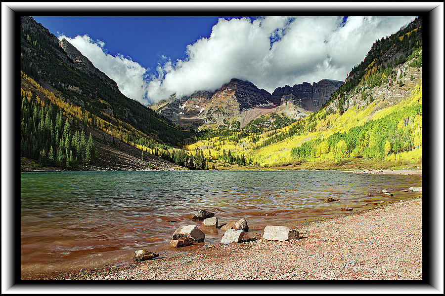 Maroon Bells Photograph by Richard Risely