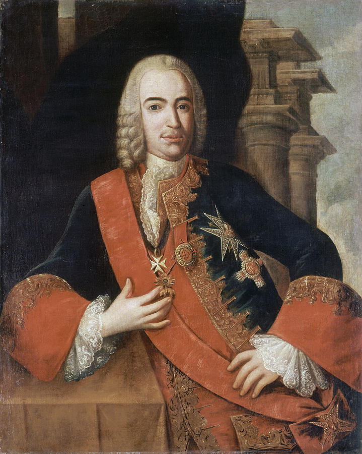 Marquis of la Ensenada -Zenon de Somodevilla y Bengoechea-. 1702-1781. MARQUES DE LA ENSENADA. Painting by Album Marquis of la Ensenada -Zenon de Somodevilla y Bengoechea-. 1702-1781. MARQUES DE LA ENSENADA. Painting by Album