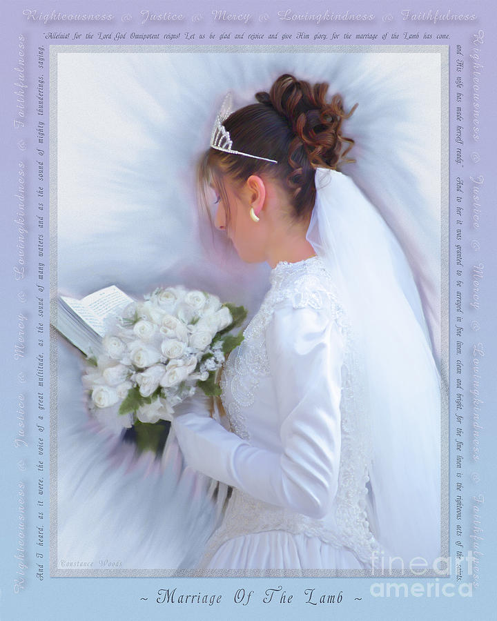 Marriage of the Lamb Digital Art by Constance Woods