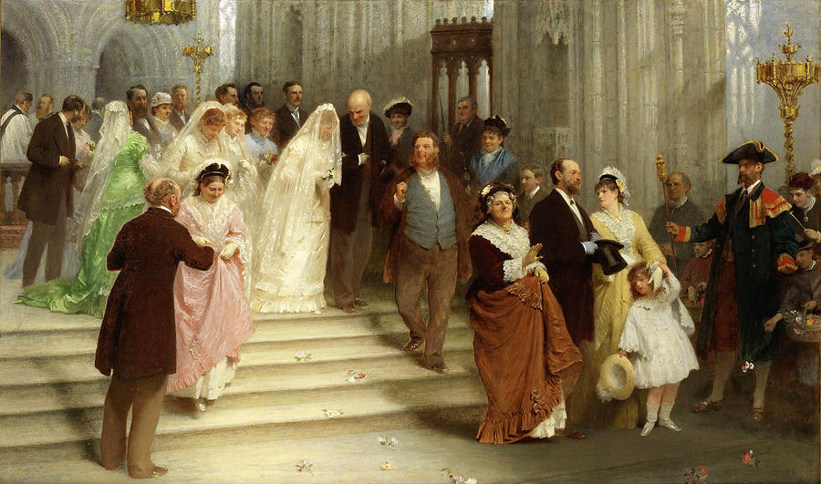 Married for Money Painting by John Morgan