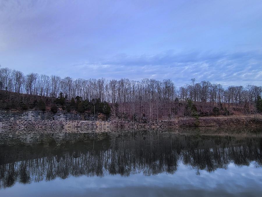 Marrowbone Lake at Twilight  Photograph by Ally White