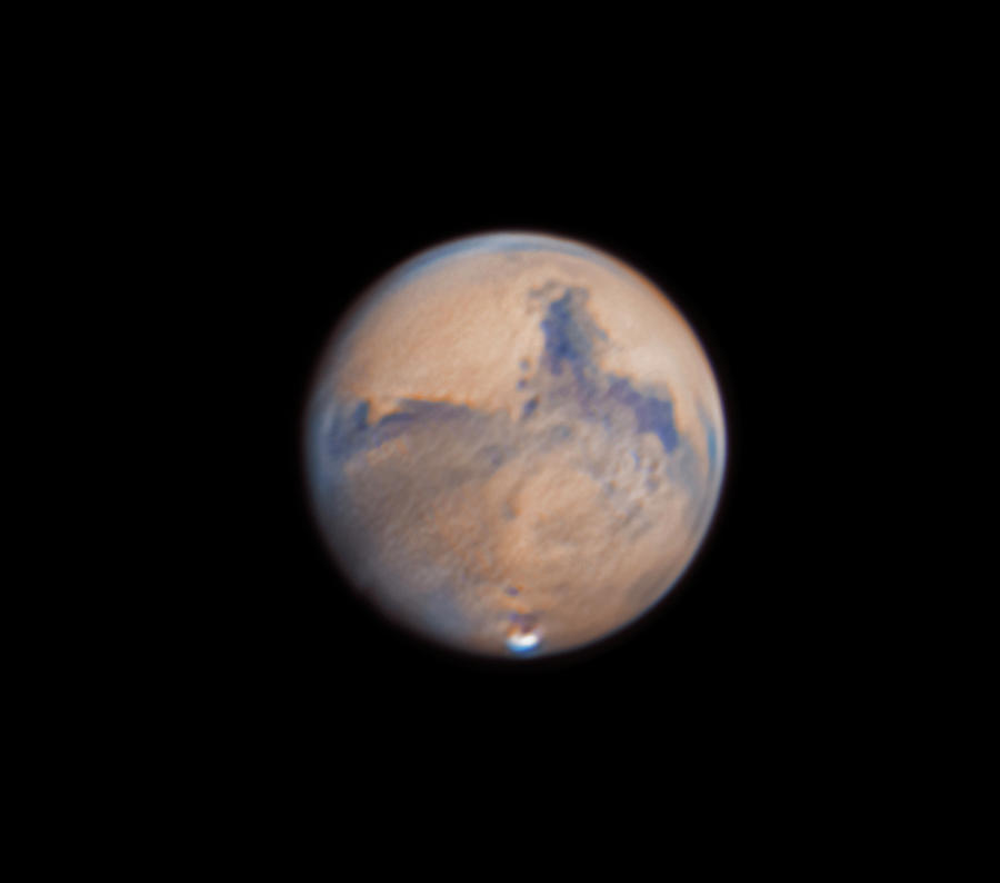 Mars Photograph - Mars from 31st October 2020 by Prabhu Astrophotography Mars Photograph - Mars from 31st October 2020 by Prabhu Astrophotography
