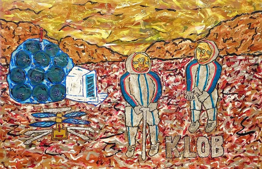 Mars Mission Mixed Media by Kevin OBrien