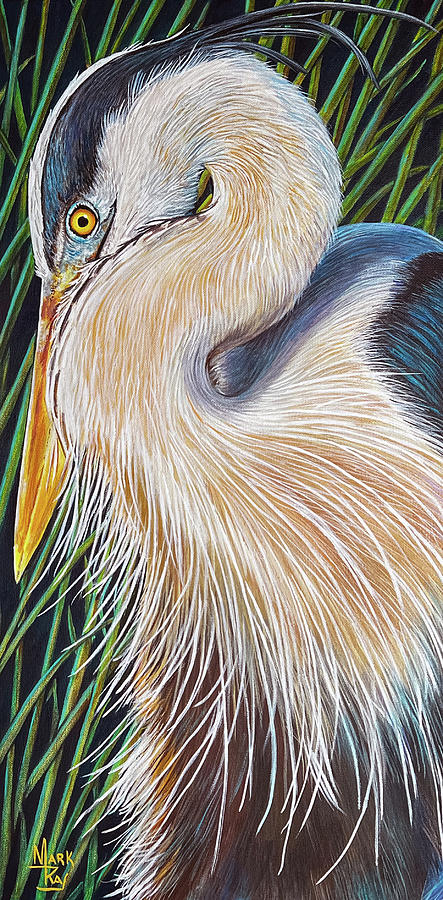 Marsh Member Painting by Mark Ray