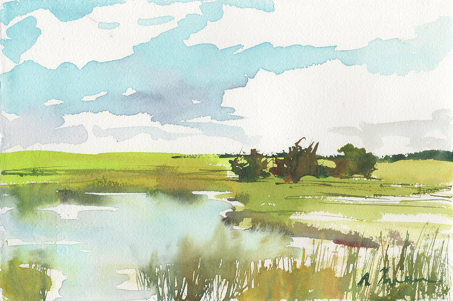 Marsh No.78 Painting by Sumiyo Toribe
