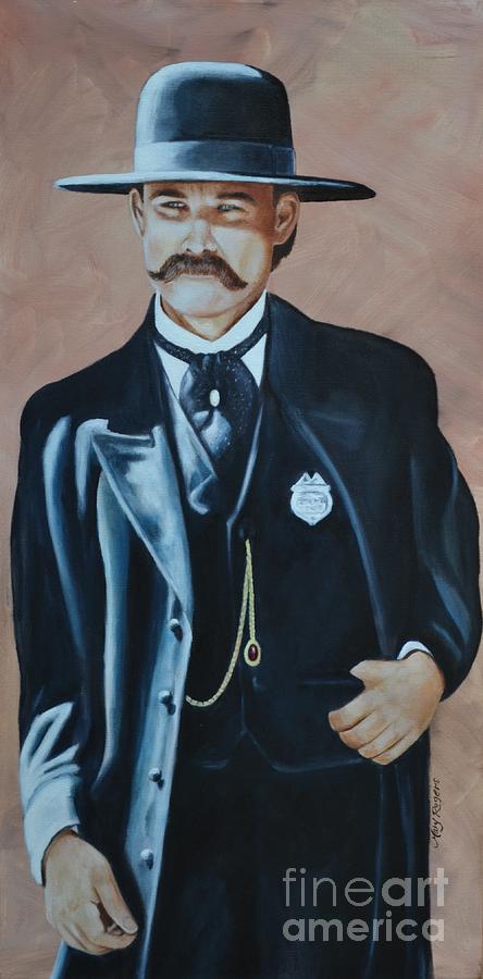 Marshal Earp Painting by Mary Rogers
