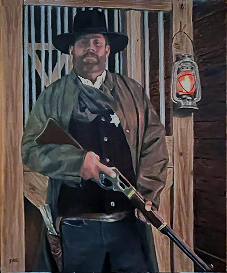 Marshal Painting by Rick Fitzsimons