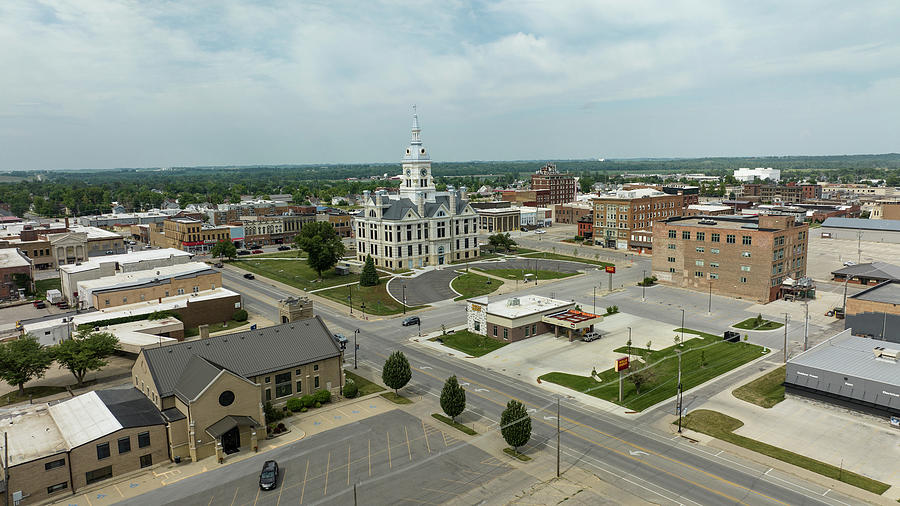 Marshall County Iowa historic courthouse in Marshalltown Iowa ...