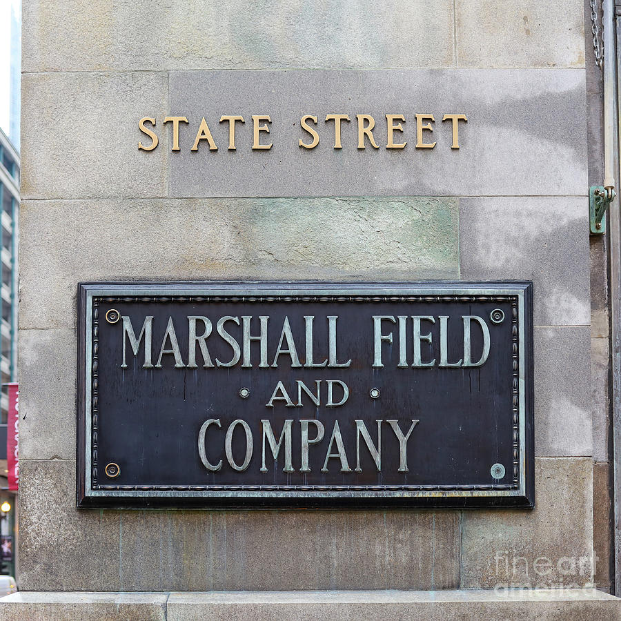 Marshall Field and Company Chicago Photograph by Edward Fielding