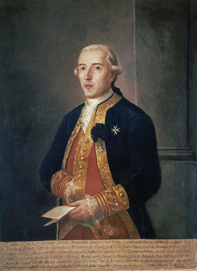 Marshall of the Army and Minister of the Marine. Madrid, Naval Museum. RAFAEL TEGEO -1798-1856-. Painting by Rafael Tegeo -1798-1856- Marshall of the Army and Minister of the Marine. Madrid, Naval Museum. RAFAEL TEGEO -1798-1856-. Painting by Rafael Tegeo -1798-1856-