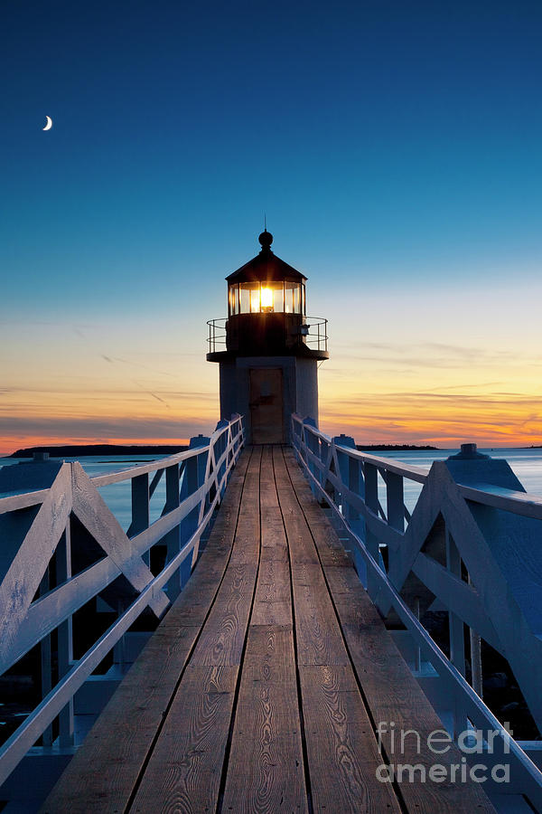 Marshall Point Light Photograph by Brian Jannsen