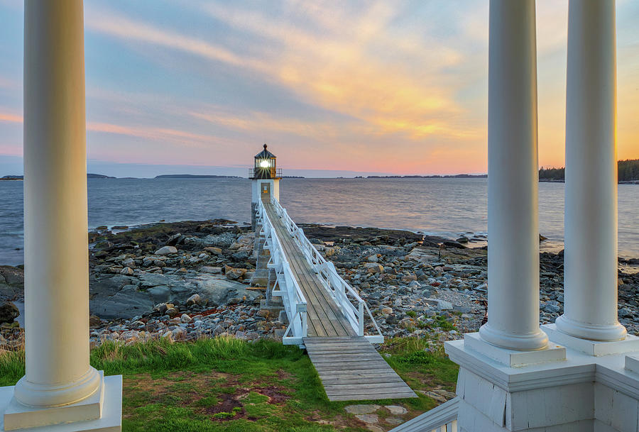 Marshall Point Lighthouse in Port Clyde Maine Photograph by Juergen Roth