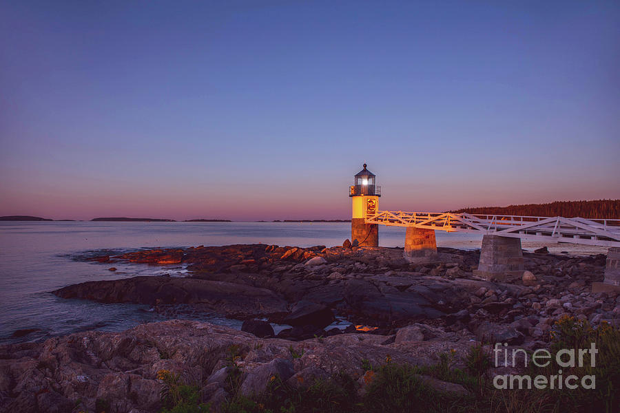 Marshall Point Lighthouse Sunrise Photograph by Diane Diederich