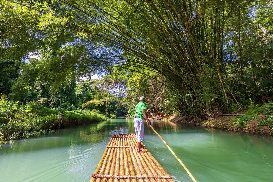 Martha Brae River Rafting Photograph by Stefan Mazzola - Fine Art America