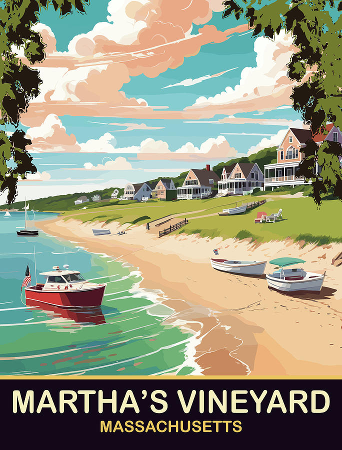 Martha Vineyard, MA Digital Art by Long Shot - Fine Art America