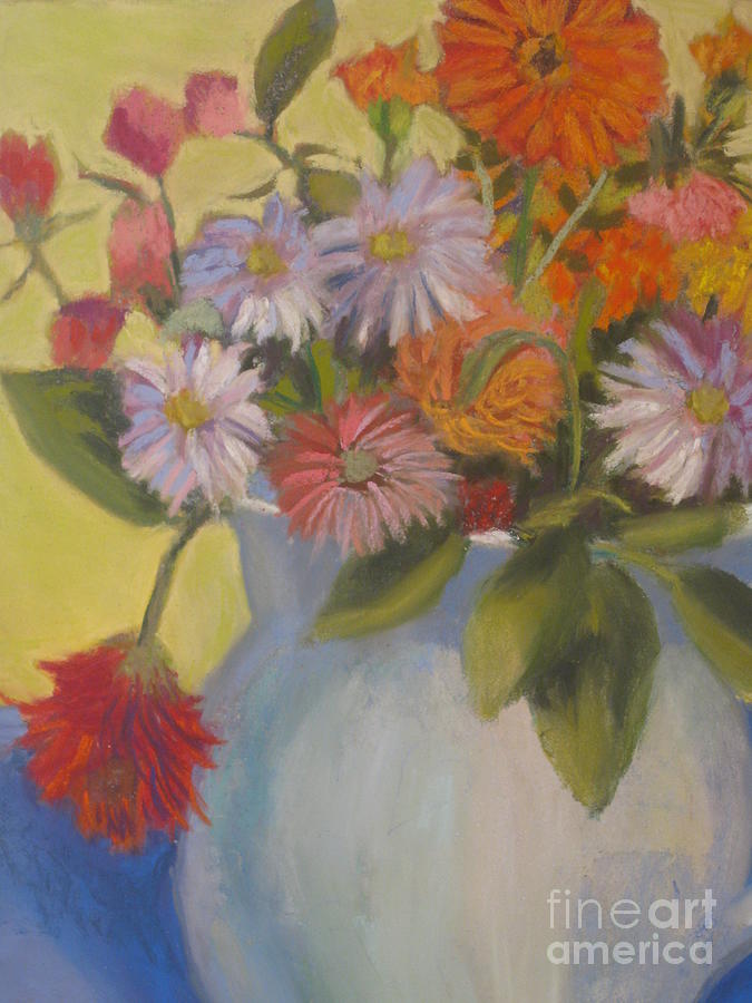 Marthas Flowers Painting by Constance Gehring