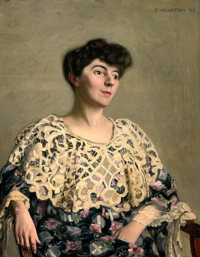 Marthe Mellot Drawing by FelixVallotton Pixels