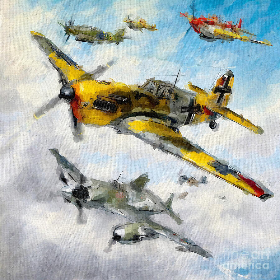 Martin B 26 Marauder B 26B Messerschmitt Bf109 Bf 109 Luftwaff In The ...