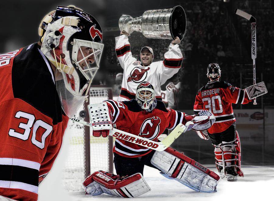 Martin Brodeur Nhl Legend Digital Art By Sportspop Art Fine Art America