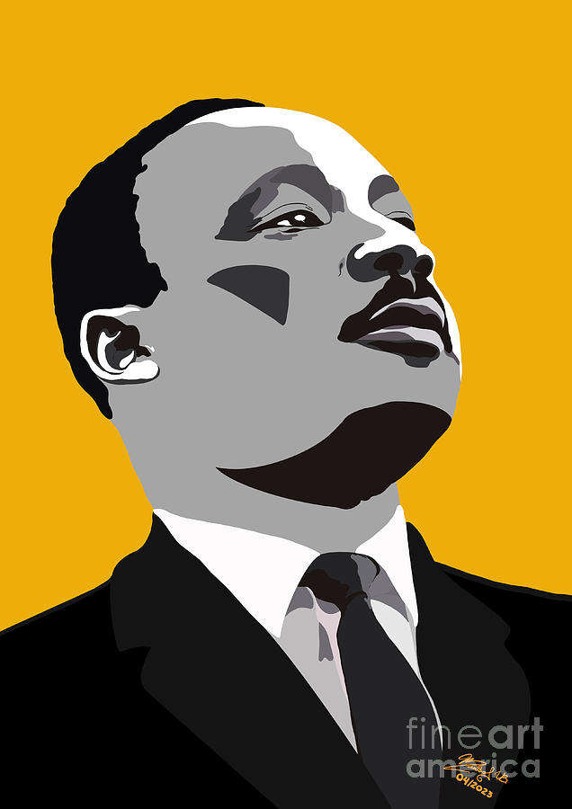 Martin Luther King Jr. Digital Art by Marisol VB