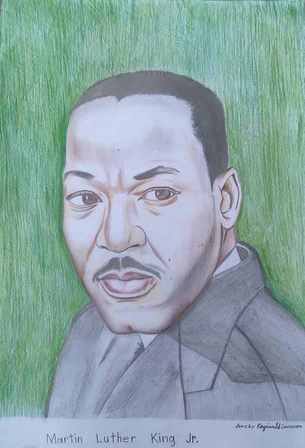 Martin Luther king jr. Drawing by Reginald Cameron Fine Art America