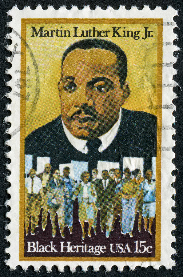 Martin Luther King Jr. Stamp Photograph by Traveler1116