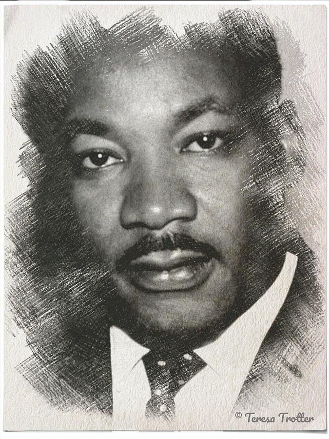 Martin Luther King Jr. Drawing