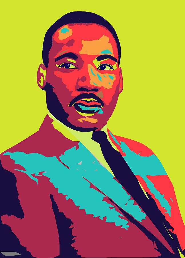 Martin Luther King jr Digital Art by Victor Yakubu