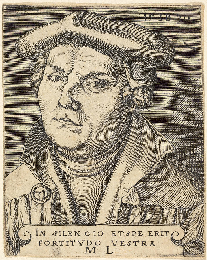 Martin Luther Drawing by Master IB - Fine Art America