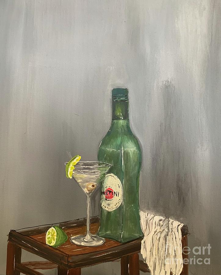 Martini Painting by Miroslaw  Chelchowski
