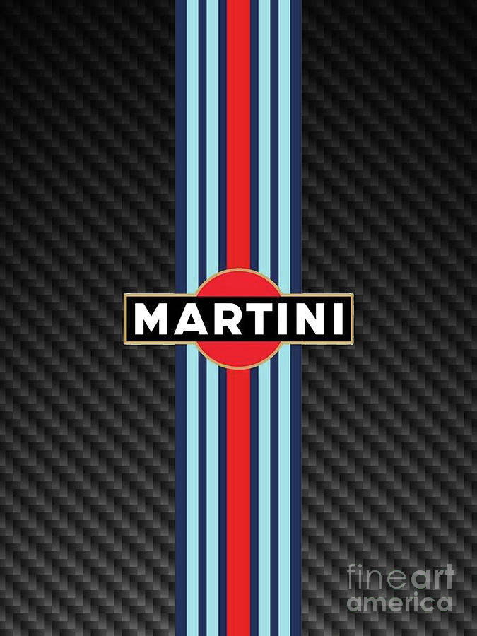 Martini Racing Carbon Digital Art by Bape Collab - Pixels