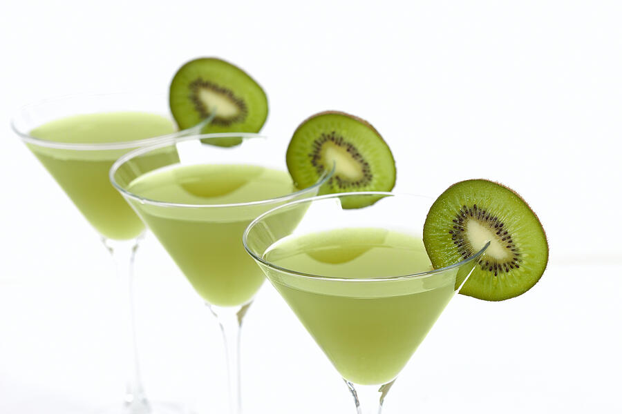 Martinis With Kiwi Photograph by Jtyler