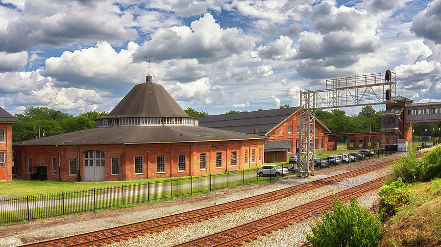 Martinsburg Roundhouse and Shops Photograph by Susan Rissi Tregoning