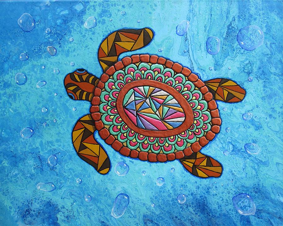 Martyns Turtle Painting