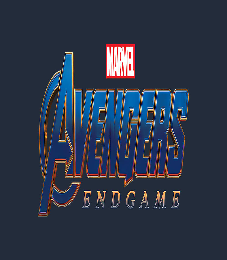 Marvel Avengers Endgame Movie Logo Digital Art by Kaydez Arfa - Fine ...