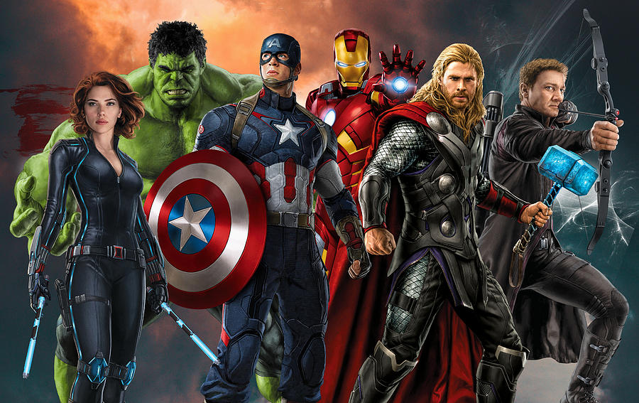 Marvel Avengers MCU Digital Art by SportsPop Art - Fine Art America