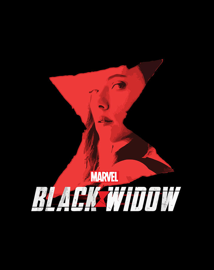 Marvel Black Widow Natasha Romanoff Hourglass Digital Art by Xuan Tien ...