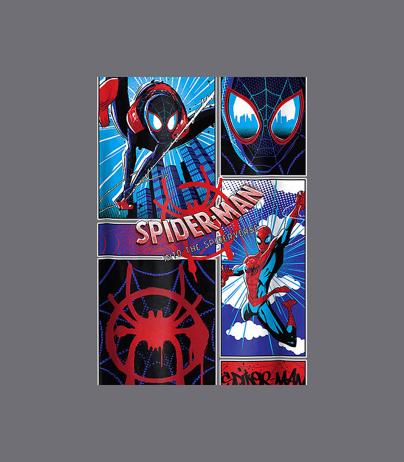 Marvel SpiderMan Spiderverse Miles Peter Graphic1 Digital Art by Krissh ...