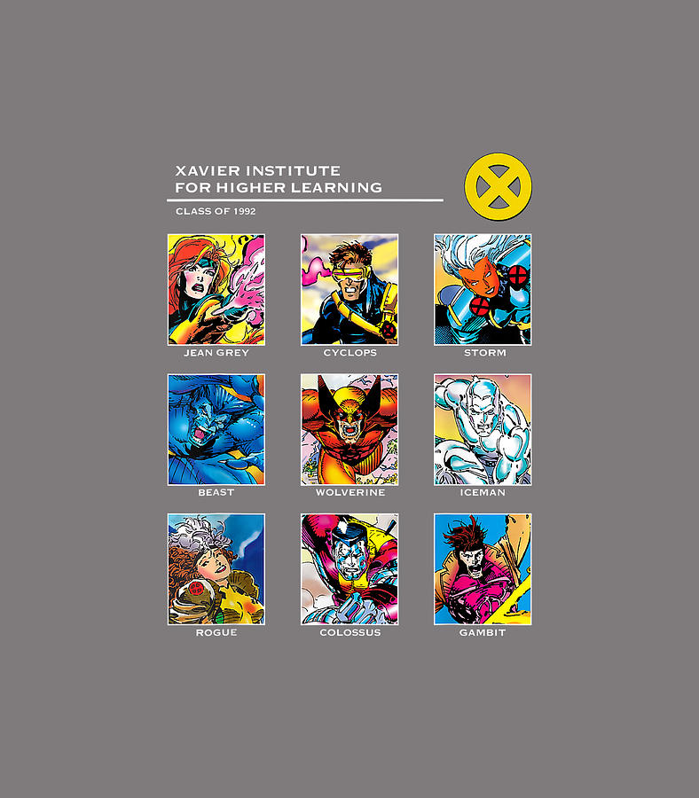 Marvel XMen Xavier Institute 90s Digital Art by Klaytm Chris - Fine Art ...