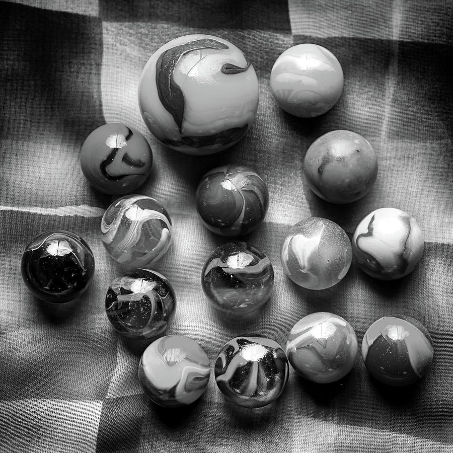 Marvelous Marbles 5 BW 050623 Photograph by Mary Bedy - Fine Art America