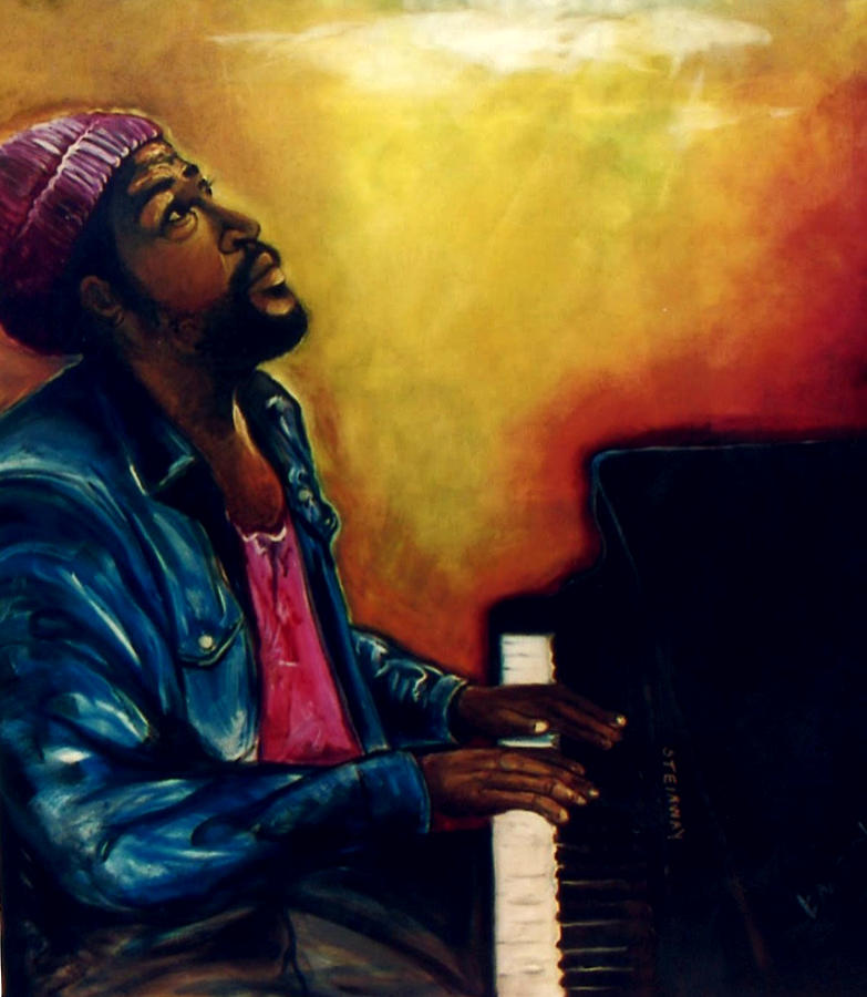 Marvin gay Painting by Emery Franklin